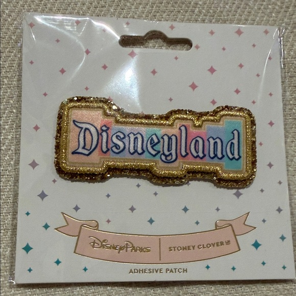 Stoney Clover Lane Accessories - Stoney Clover Lane Disneyland Patch with Gold Trim